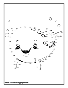 Baby Whale Dot to Dot