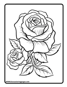 Flower Coloring Page
